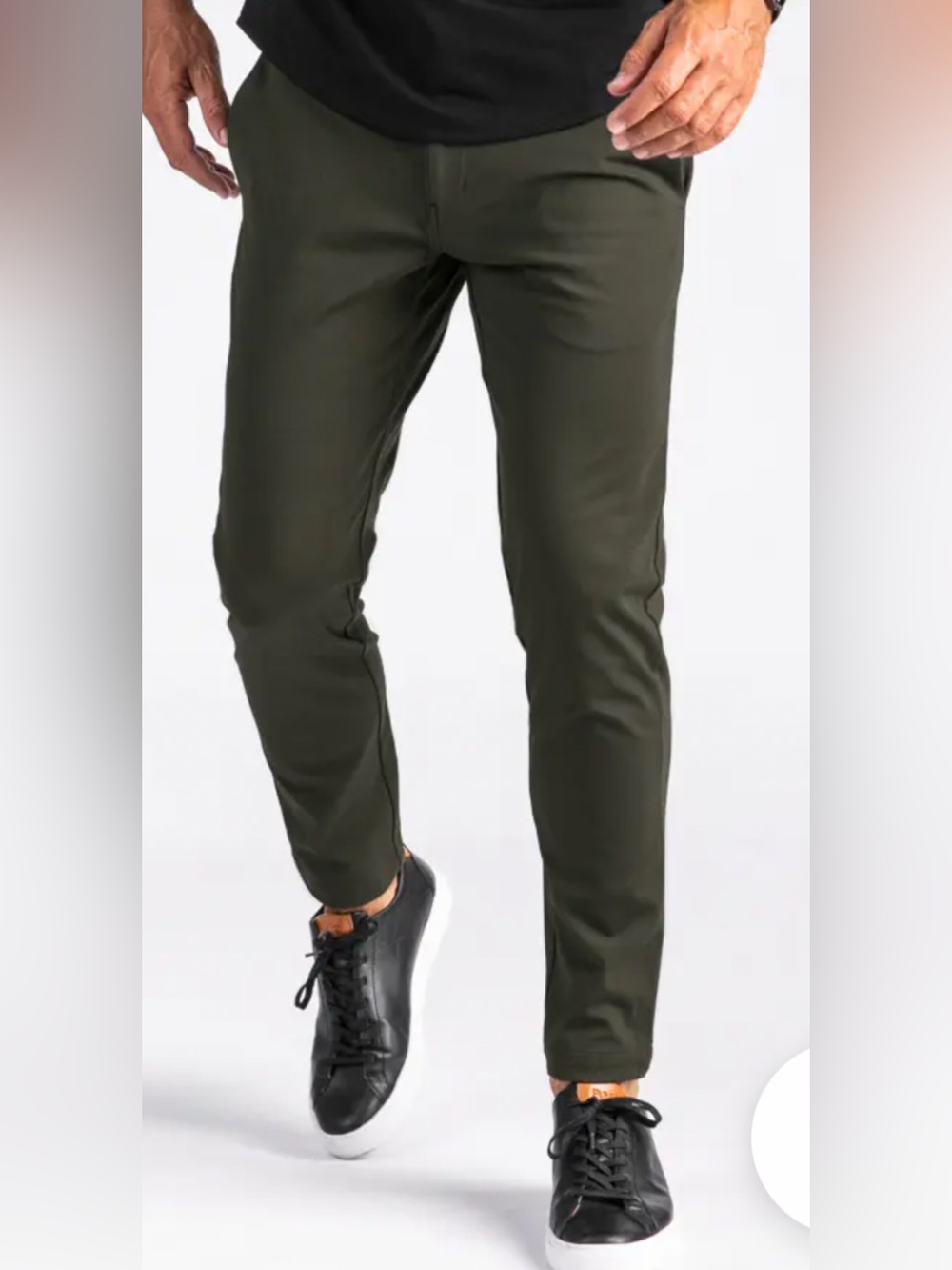 BYLT BASICS New W Tags Everyday Pant 2.0 Olive Green
